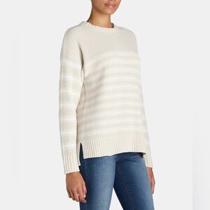 Time And Tru Knit Cozy Striped Sweater
